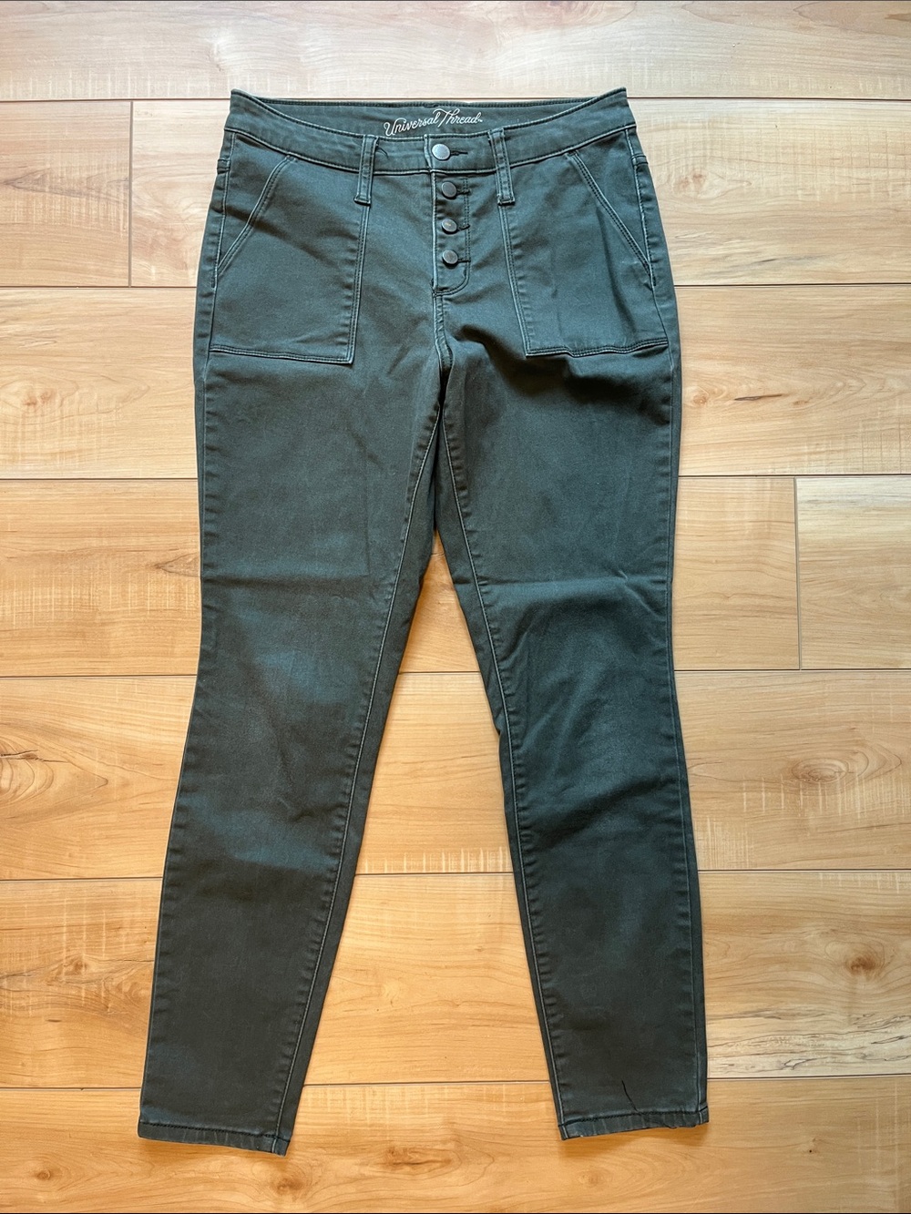Universal Thread Dark Olive Skinny Pants